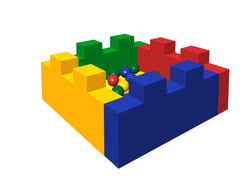 Сухой бассейн Romana с шариками «Форт» ДМФ-МК-06.15.00 купить в Воронеже