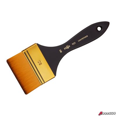 Кисть-флейц художественная Гамма, синтетика, №80. 901080