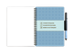 Многоразовый зож ежедневник, формат А5 (148 х 210 мм). Обложка из картона с защитным покрытием (квадро)