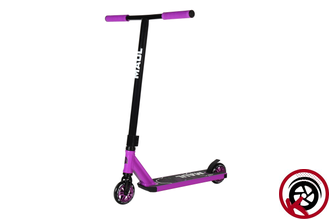 Самокат Трюковой ATEOX MAUL NEW 2024 Черно-фиолетовый