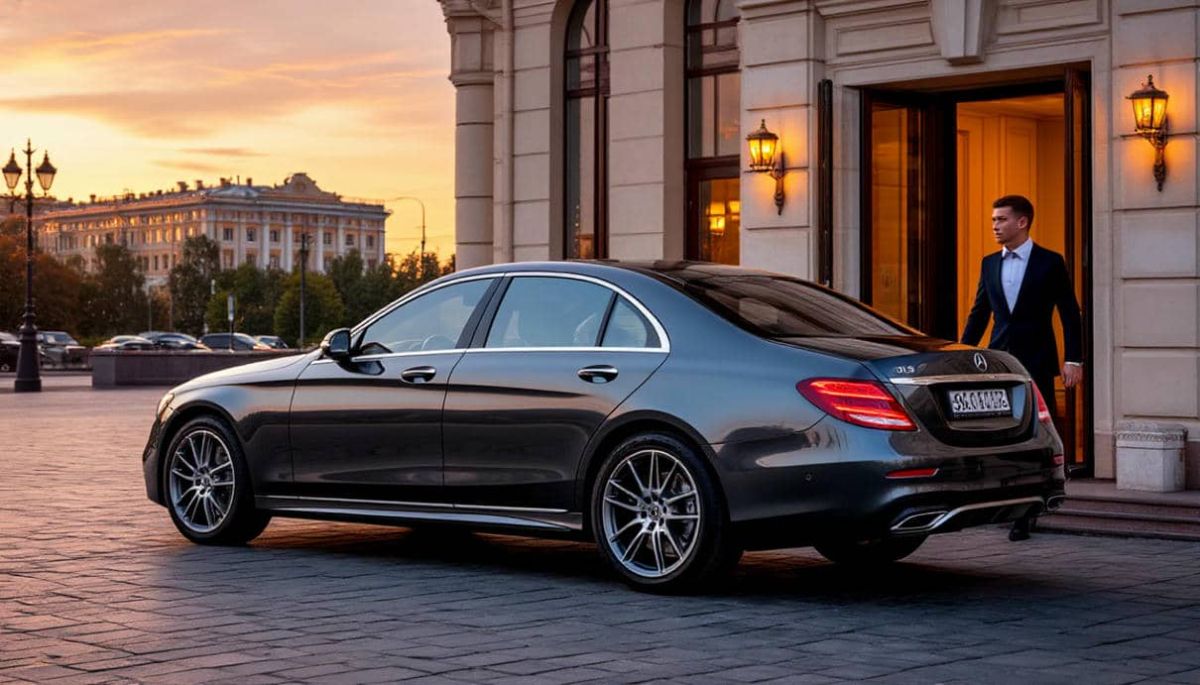 Аренда премиум авто на сутки &mdash; Mercedes S‑Class у отеля
