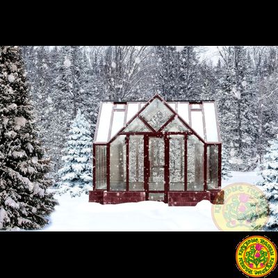 Базовая комплектация теплицы беседки ЛИДС размером 4000 х 4000 мм