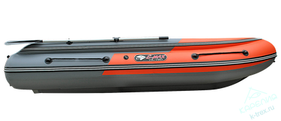 Лодка ПВХ Angler Reef Тритон S-Max 425FiND с интегрированным фальшбортом