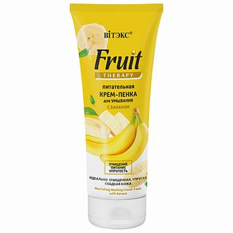 Витекс Fruit Therapy Крем-пенка для умывания с бананом