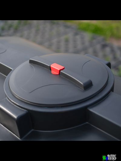 Емкость Экопром S 2000 л черная