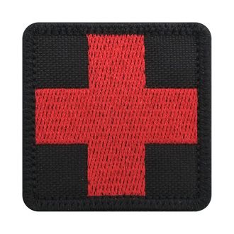 Патч Крест красный медик (5 см)