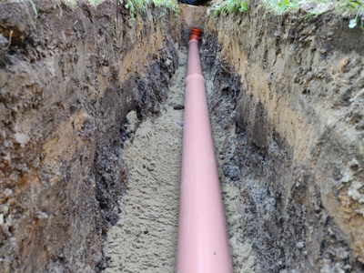 Евролос БИО 4 монтаж канализации