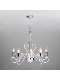 КЛАССИЧЕСКАЯ ПОДВЕСНАЯ ЛЮСТРА 60090/5 ХРОМ