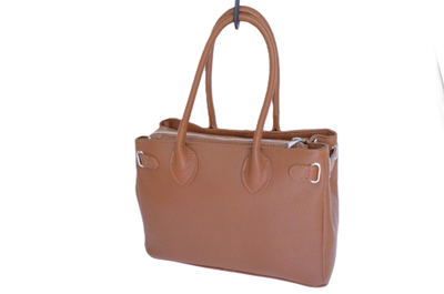 Женская сумка Италия кожа коричневая