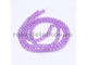 бусина кракле стеклянная "Льдинка" 6 мм, цвет-фиолетовый, 25 шт/уп
