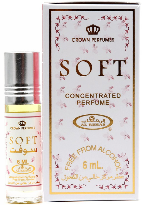 Soft al. Арабские масляные духи 6 мл al rehab soft. Парфюмерная вода al rehab soft. Масляные духи al rehab soft. Арабские духи софт аль рехаб.