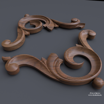 Резьба по дереву, мастерская Ель и Дрель, 3d-model, stl модель, CNC, 3D-model, ЧПУ