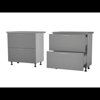 ЛЕ382 Стол кухонный "Берген" Н-582 (800). Размер: 800*820*542