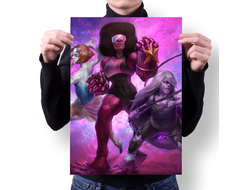 Плакат "Вселенная Стивена, Steven Universe" №19