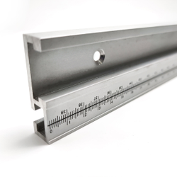 T-TRACK  с двумя пазами 19.3 мм + линейка 100см