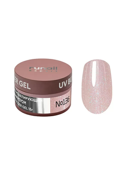 Гель моделирующий с шиммером UV BUILDER GEL Runail Expert №136, 15 г