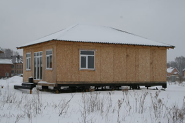 Одноэтажный дом из SIP-панелей [100м²]. (Саратовская область)