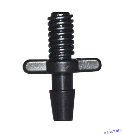 Адаптер 4 НР х шип (для трубки 3х5)