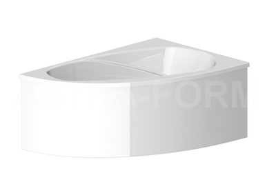 Astra-Form ванна Тиора правосторонняя 155/105 см белая