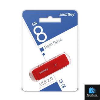 USB-накопитель SmartBuy 08GB DOCK Blue