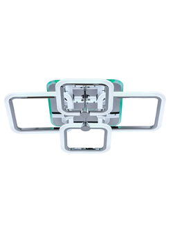 Люстра потолочная светодиодная Profit Light 18070/4 CHR 108W+10W RGB
