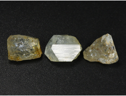 Топаз, кристалл, "дикий", в ассортименте, Россия, Забайкальский край (10 мм, 0,7-0,9 г) №36021