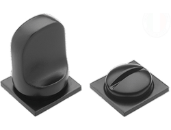 Morelli Завертка LUX WC SQ NERO черная