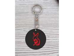 Брелок с гравировкой год Кролика №70