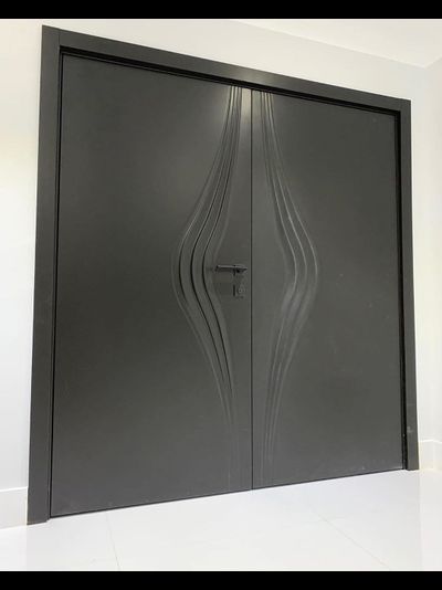 PORTE RICHI (Беларусь). АРБАТ, МОДЕЛЬ ЛЧ12 (Л11), ЭМАЛЬ БЕЛАЯ. ПОЛОТНО ГЛУХОЕ с 3D ФРЕЗЕРОВКОЙ