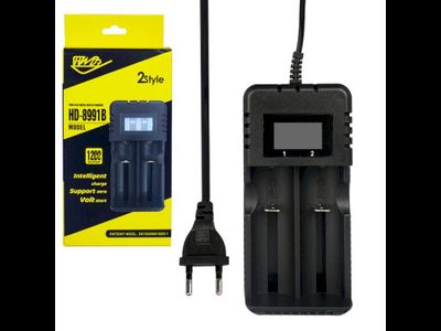 Зарядное устройство для аккумуляторов LP8050  (26650/18650/14500) на 2-слота с LCD дисплеем