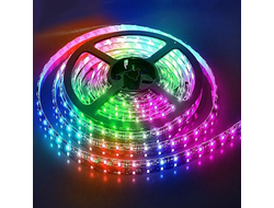 Светодиодная лента Ecola 220V 16x8 8.6W/m 108Led/m IP68 RGB (цена за метр/бухта 10 м) S10M09ESB
