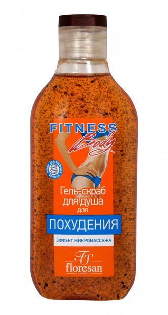 Floresan Fitness body Гель-Скраб для душа, 250мл