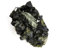 Эпидот, сросток кристаллов, Перу (57*34*25 мм, 73 г) №35867