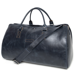 Портплед + дорожная сумка (2 в 1) Palermo Premium dark blue (арт. 4038-19)