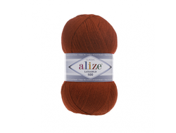 Пряжа Ализе Ланаголд 800  цвет терракот