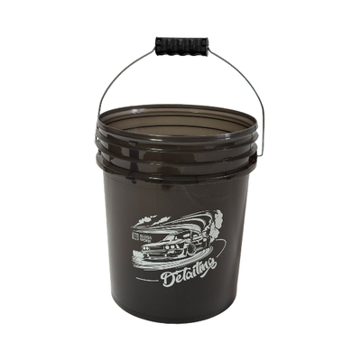 Gloss work car wash bucket Прозрачное ведро для мойки автомобилей с сепаратором GWCW-18