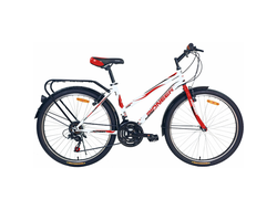 Pioneer Aurora (белый-красный)(21 скорость, V-Breake)