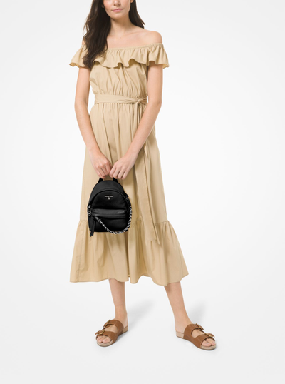 Michael Kors рюкзак Slater Extra-Small Pebbled черный