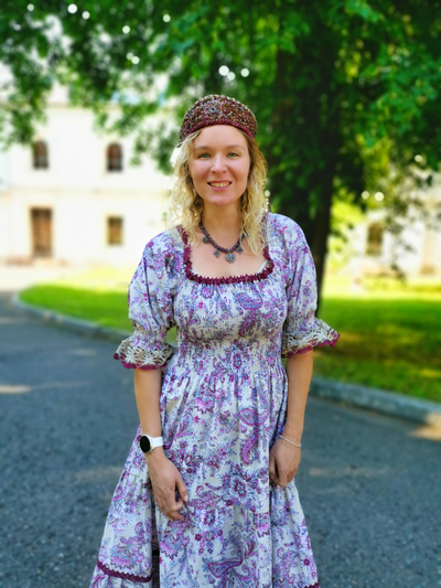 Платье "Черничное"