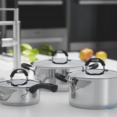 TRAMONTINA DUO SILICONE КАСТРЮЛЯ - 1.85 Л. С МЕТАЛЛИЧЕСКОЙ КРЫШКОЙ - 62484/160