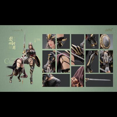 ПОСЛЕ ОБЗОРА - Эльфийка-кентавр - КОЛЛЕКЦИОННАЯ ФИГУРКА 1/6 Centaur Elf - Dawn Horn (LXF2309A) - LUCIFER