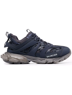 Кроссовки BalenciaTrack Clear Solek черные