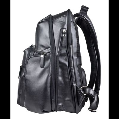 Кожаный рюкзак Bertario black (арт. 3102-01)