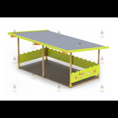 1348.2 Беседка большая тип-5 (зеленый)