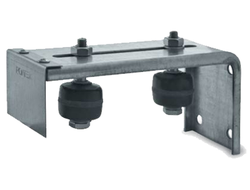 Кронштейн с боковым креплением в сборе МИКРО - 055 для сдвижных ворот РОЛТЭК