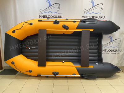 Моторная лодка Таймень NX 3600 НДНД PRO MAX оранжевый/черный