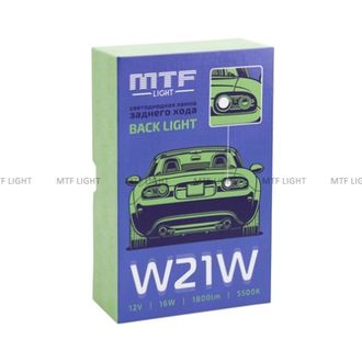 Светодиодная лампа MTF LIGHT серия BACK LIGHT в фонарь заднего хода W21W, шт. Артикул: RL10W21W