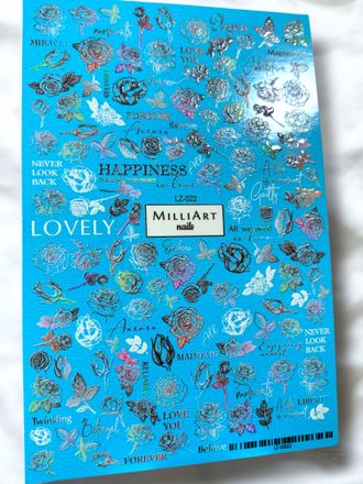 Слайдеры для ногтей LINZA 8*12 см LZ-022