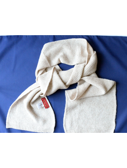 Италия шарф из мериноса Vizio Италия 5883 Soffstar бежевый