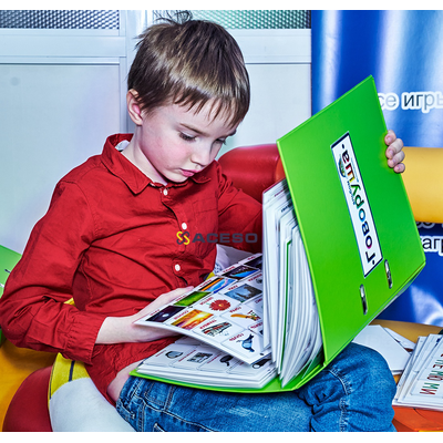 Альбом "Говоруша". Развивающие пособия на липучках